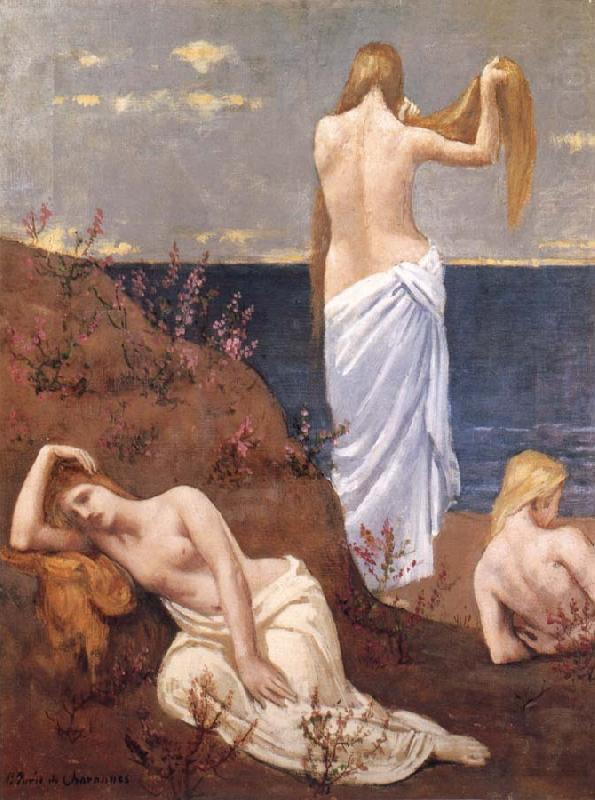 Young Girls by the Sea, Pierre Puvis de Chavannes